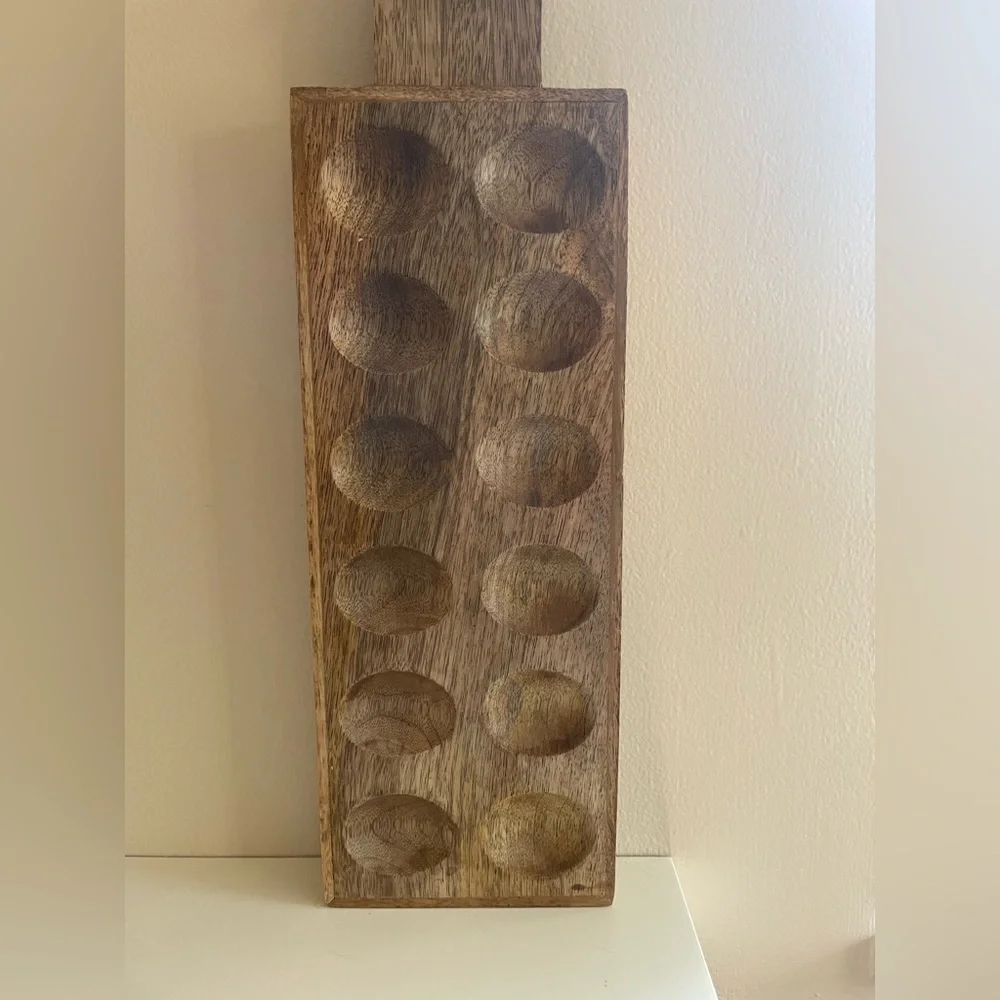Mudpie Rustic Wooden Egg Tray